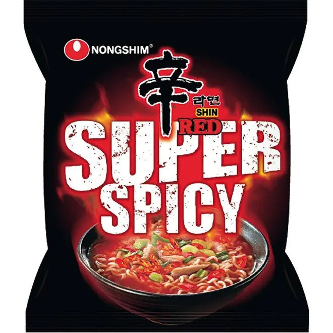 NONG SHIM Instant Nudeln Red Shin Ramyun (sehr scharf) 120g