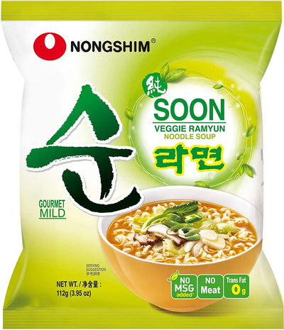 NONG SHIM Instant Nudeln Soon (vegetarisch) 112g