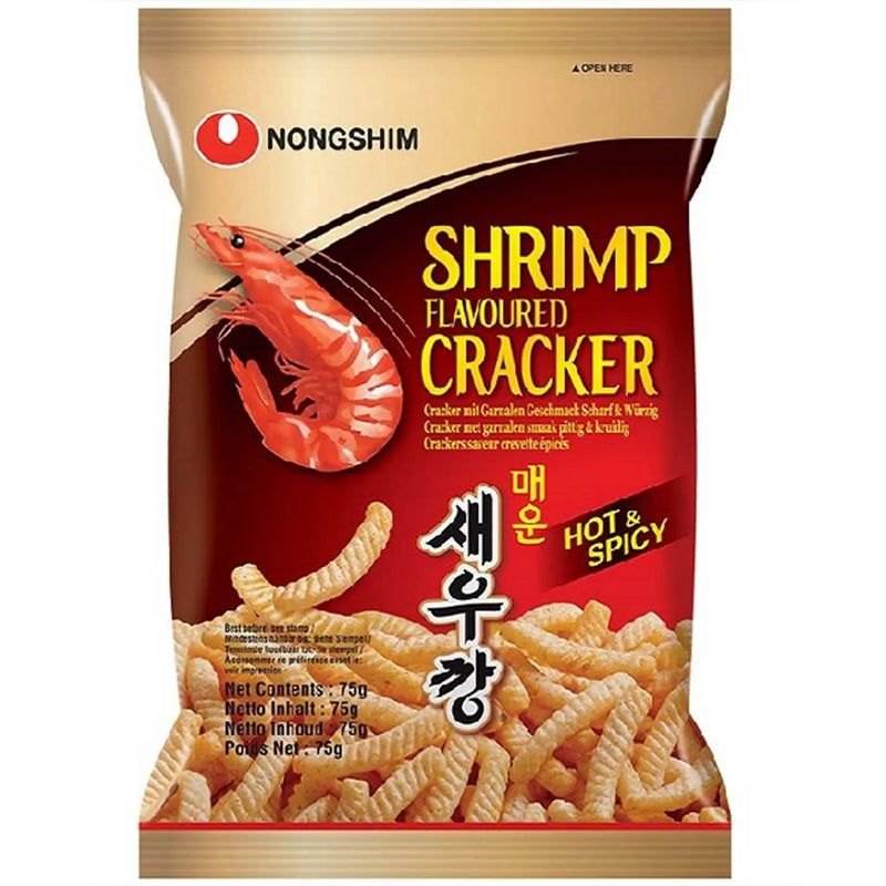 NONG SHIM Shrimp Cracker Hot 75g