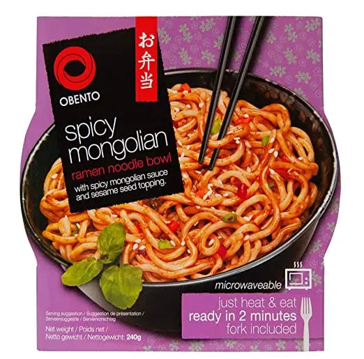 OBENTO scharfe mongolische Ramen 240g