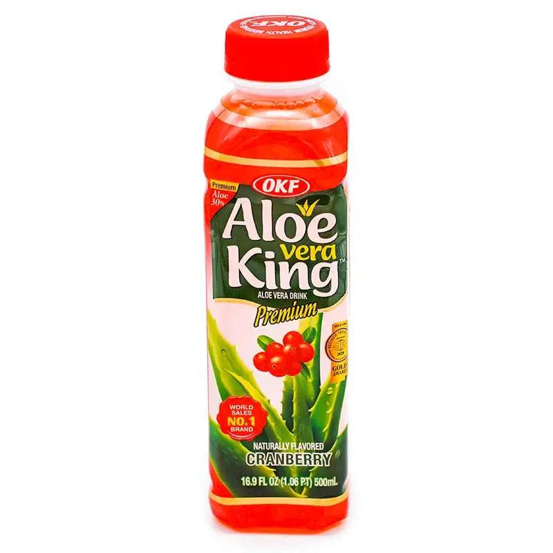OKF Aloe Vera Getränk Cranberry 500ml (EINWEG)