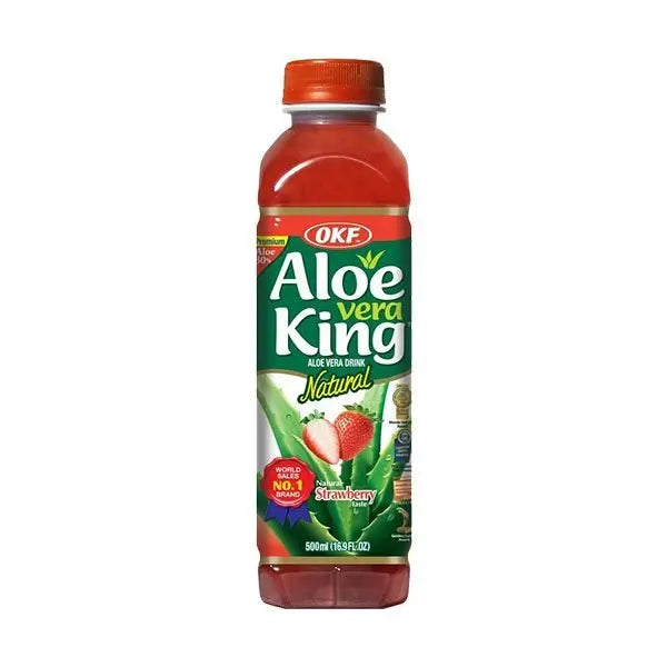 OKF Aloe Vera Getränk Erdbeere 500ml (EINWEG)