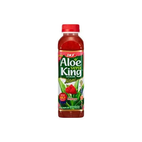 OKF Aloe Vera Getränk Himbeere 500ml (EINWEG)
