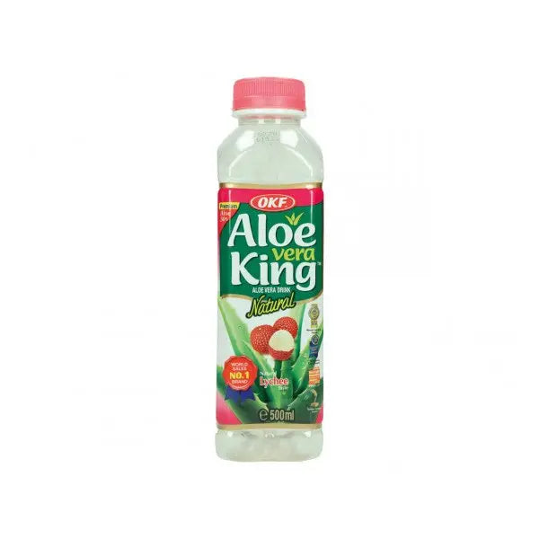 OKF Aloe Vera Getränk Litschi 500ml (EINWEG)