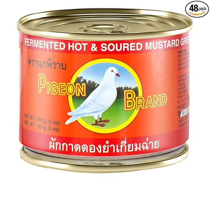 PIGEON eingelegtes scharf-saures Senfgrün 80g