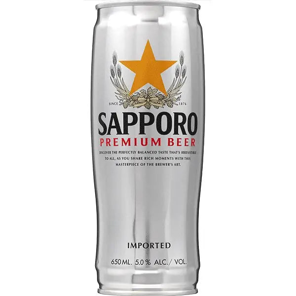 SAPPORO Bier 650ml (EINWEG)