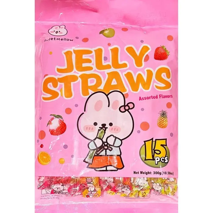 SWEET MELLOW Jelly Straws 300g