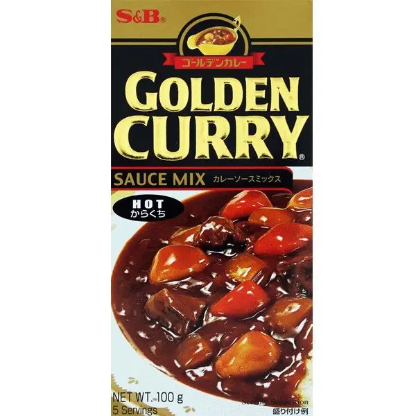 S&B Golden Curry scharf 92g