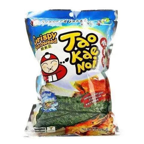 TAOKAENOI Knuspriger Seetang Meeresfrüchte 32g