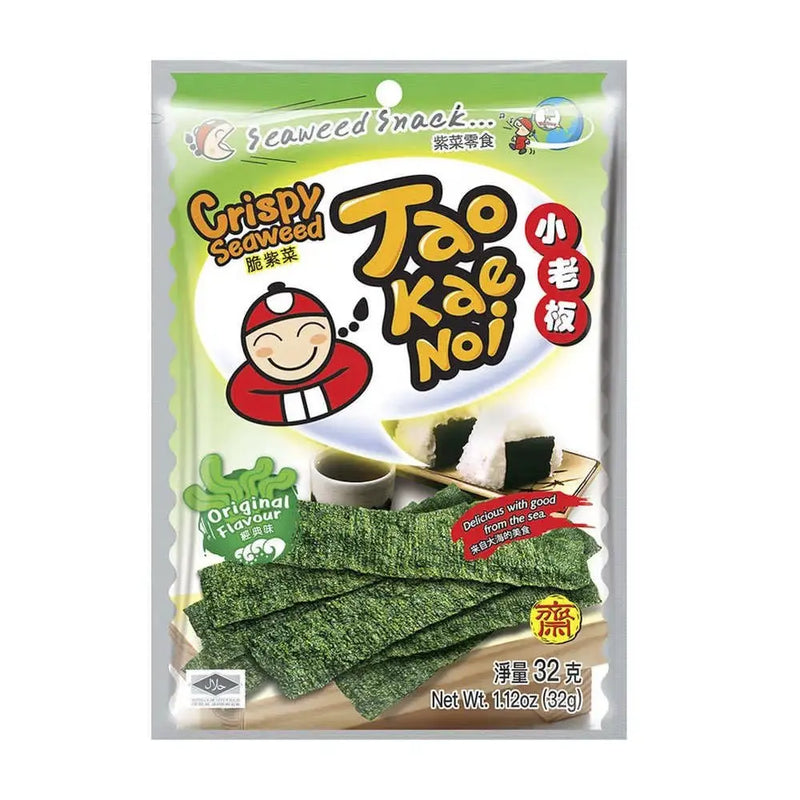TAOKAENOI Knuspriger Seetang Original 32g