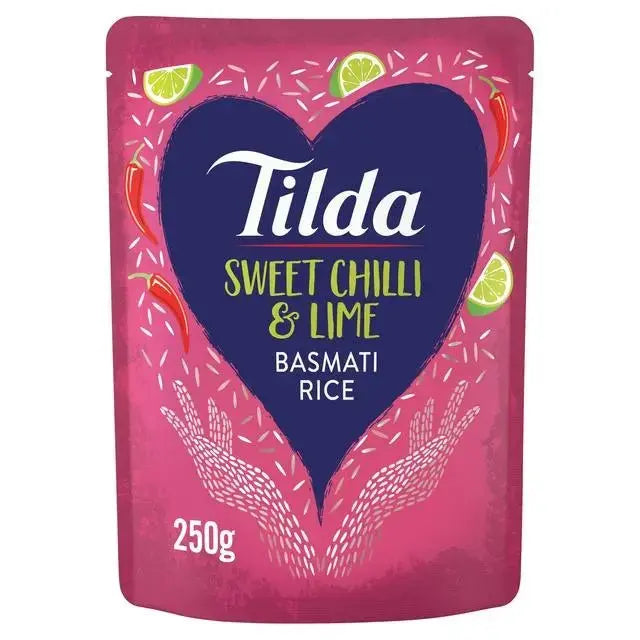 TILDA Gedämpfter Basmatireis süße Chili & Limette 250g