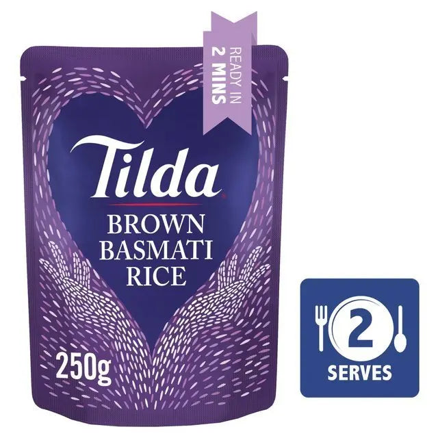 TILDA Gedämpfter Brauner Basmatireis 250g