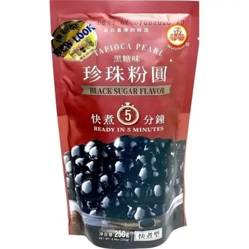 Wufuyuan Tropische Perle Schwarzer Zucker Geschmack 250g