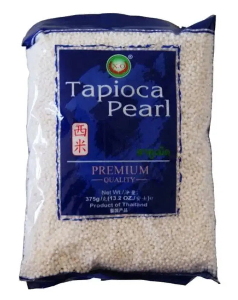 X.O. Tapioka Perlen weiß klein 375g