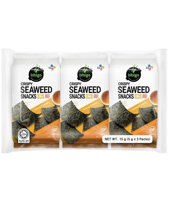 BIBIGO Seetang Snack Original Sesam 15g (5g x 3)