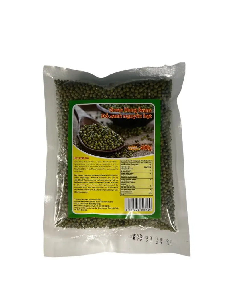 grüne Mungbohnen 400g