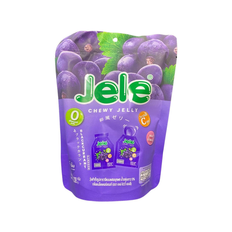 JELE Chewy Jelly Schwarze Johannisbeere 108g (6x18g)