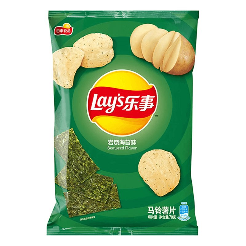LAY'S Kartoffelchips Seetang 70g