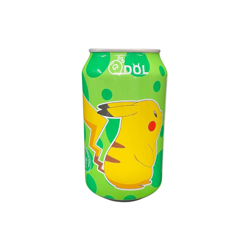 QDOL POKEMON Pikachu Sprudelwasser Limettegeschmack 330ml (EINWEG)