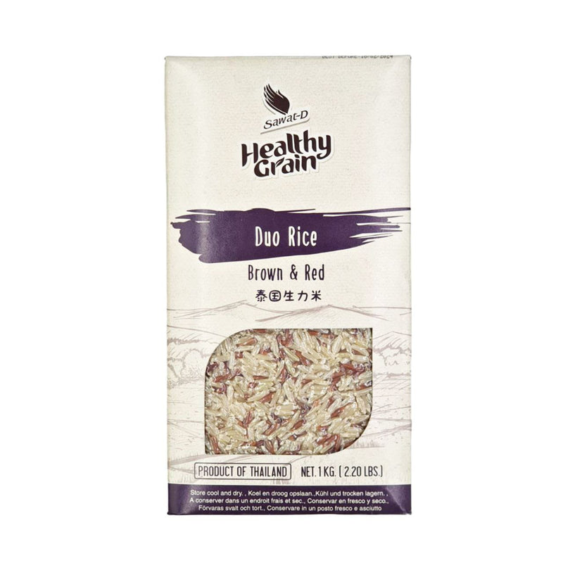 SAWAT-D HEALTHY GRAIN Brauner & Roter Duo Reis 1kg