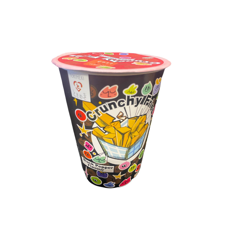 TOKIMEKI Knusprige Kartoffelsticks Schwarzer Pfeffer 50g